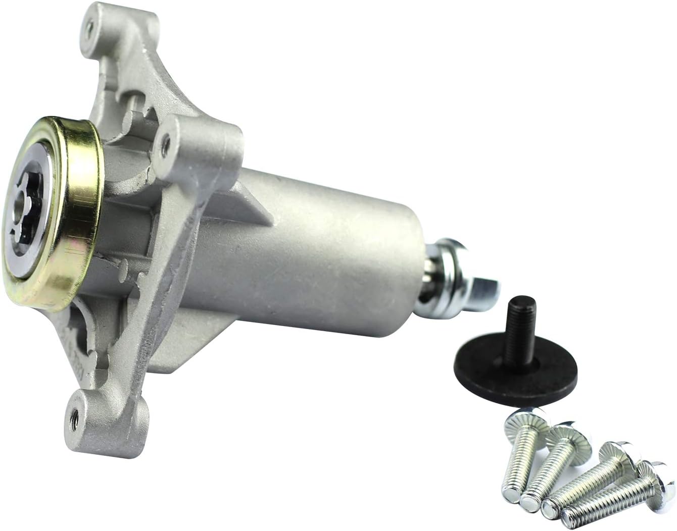 Replacement Lawn Mower Spindle Assembly with Bolts Fits for Ariens 21546238 21546299 AYP 187292 192870 Husqvarna 532 18 72-81 532 18 72-92