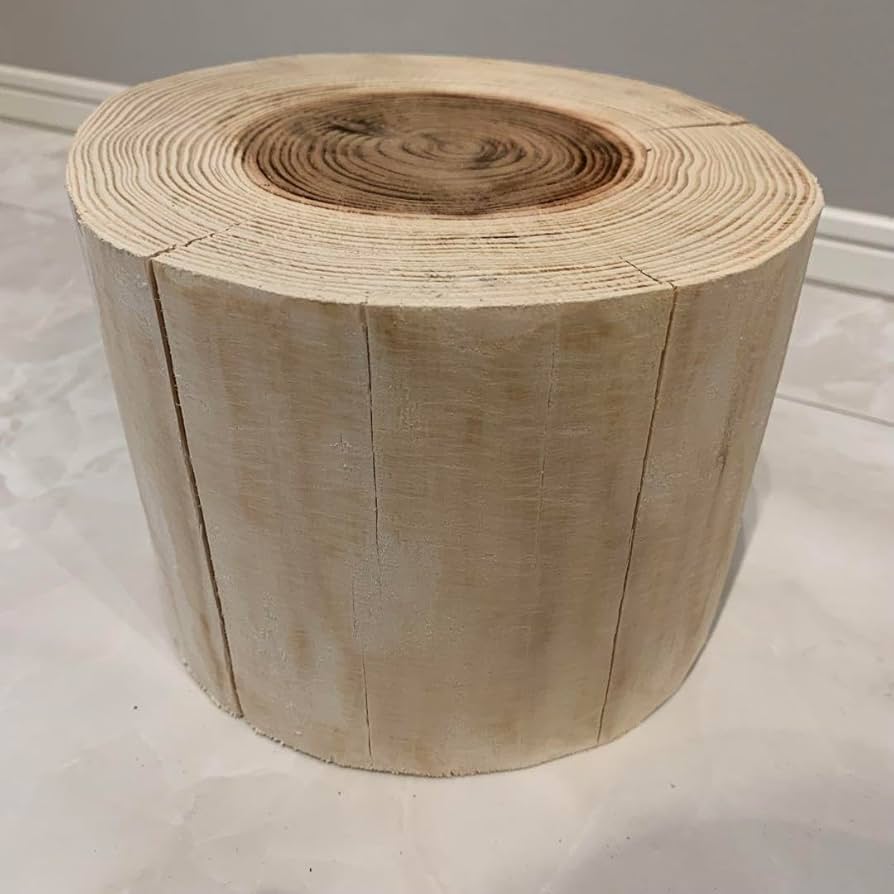 ひのき　丸太　椅子　スツール　希少　981 ひのき丸太椅子スツール761