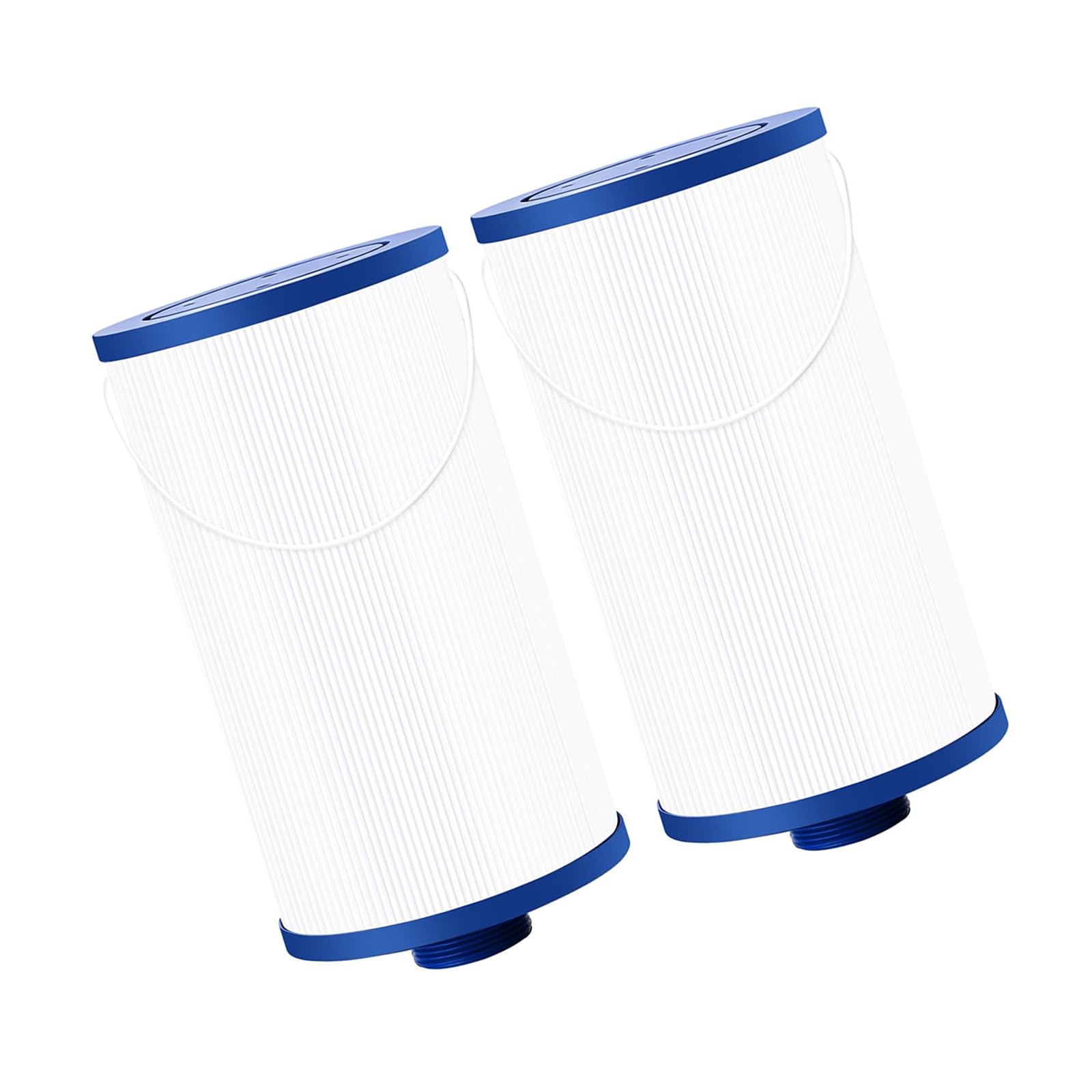 Cartucho de Filtro de SPA de Repuesto para Mantenimiento de Piscinas, Modelo 2402, Paquete de 2, Compatible con PFF42TC-P4 y 303279, Cuerpo Plisado con Parte roscada
