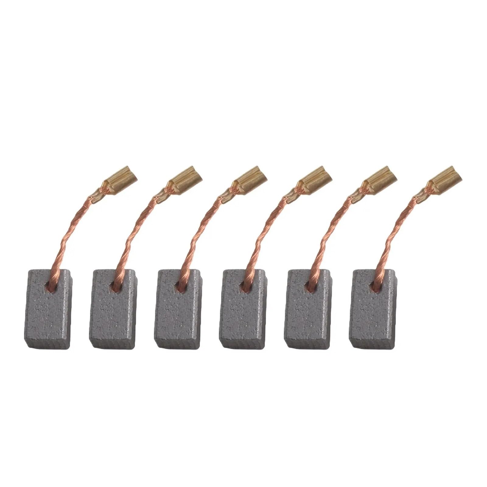 6 cepillos de carbono for 6,5 * 8 * 13mm GWS 7-100 GWS 7-115 E GWS 7-125 GOP250CE GWS720 repuestos for amoladora angular