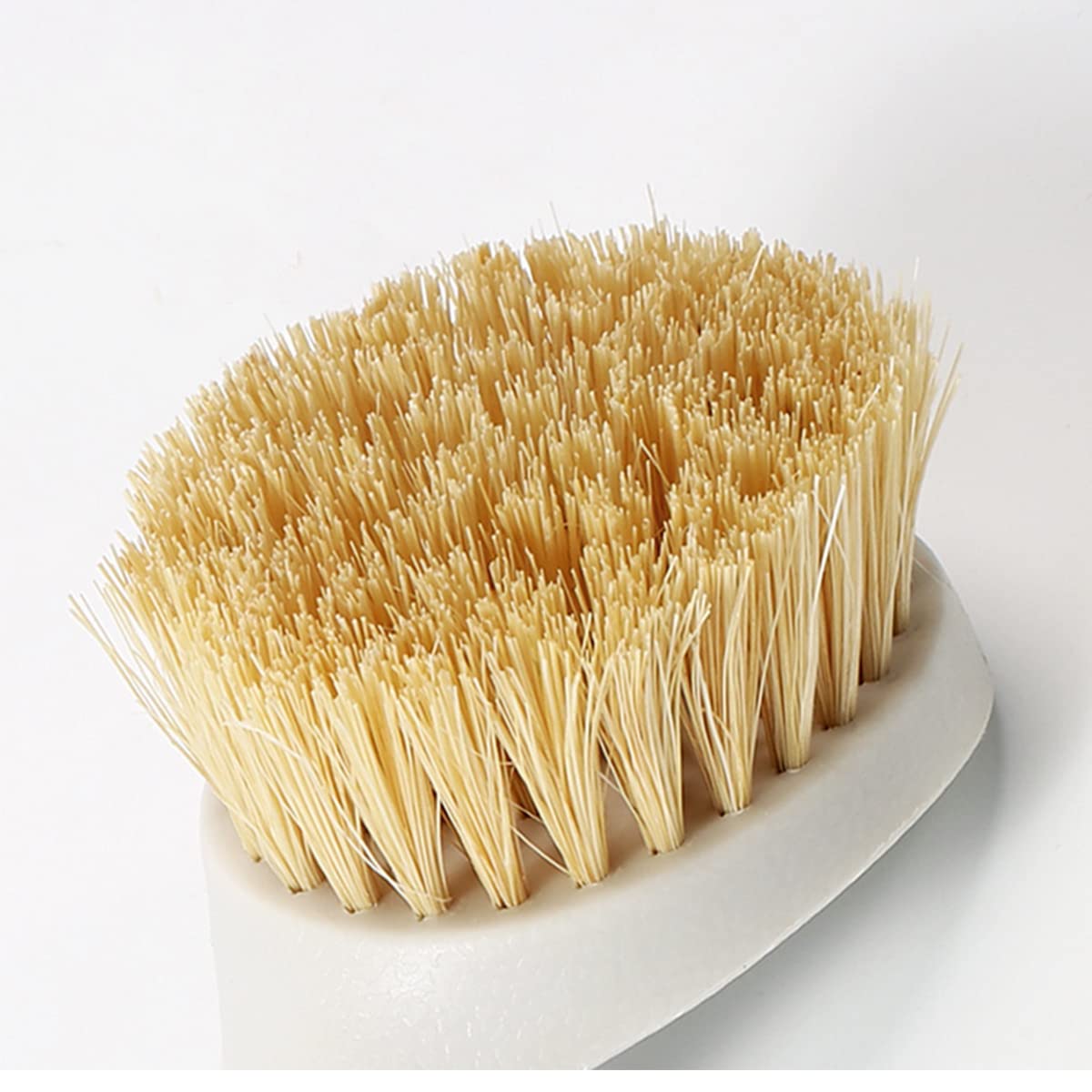GOZAR 2Pcs Sisal Manico in Legno Pentola Spazzola di Scrubbing Manico Lungo Cucina Pulizia Pentola Pennello Pentola Non Stick Pentole Pentole Ciotola Piatto Pennello