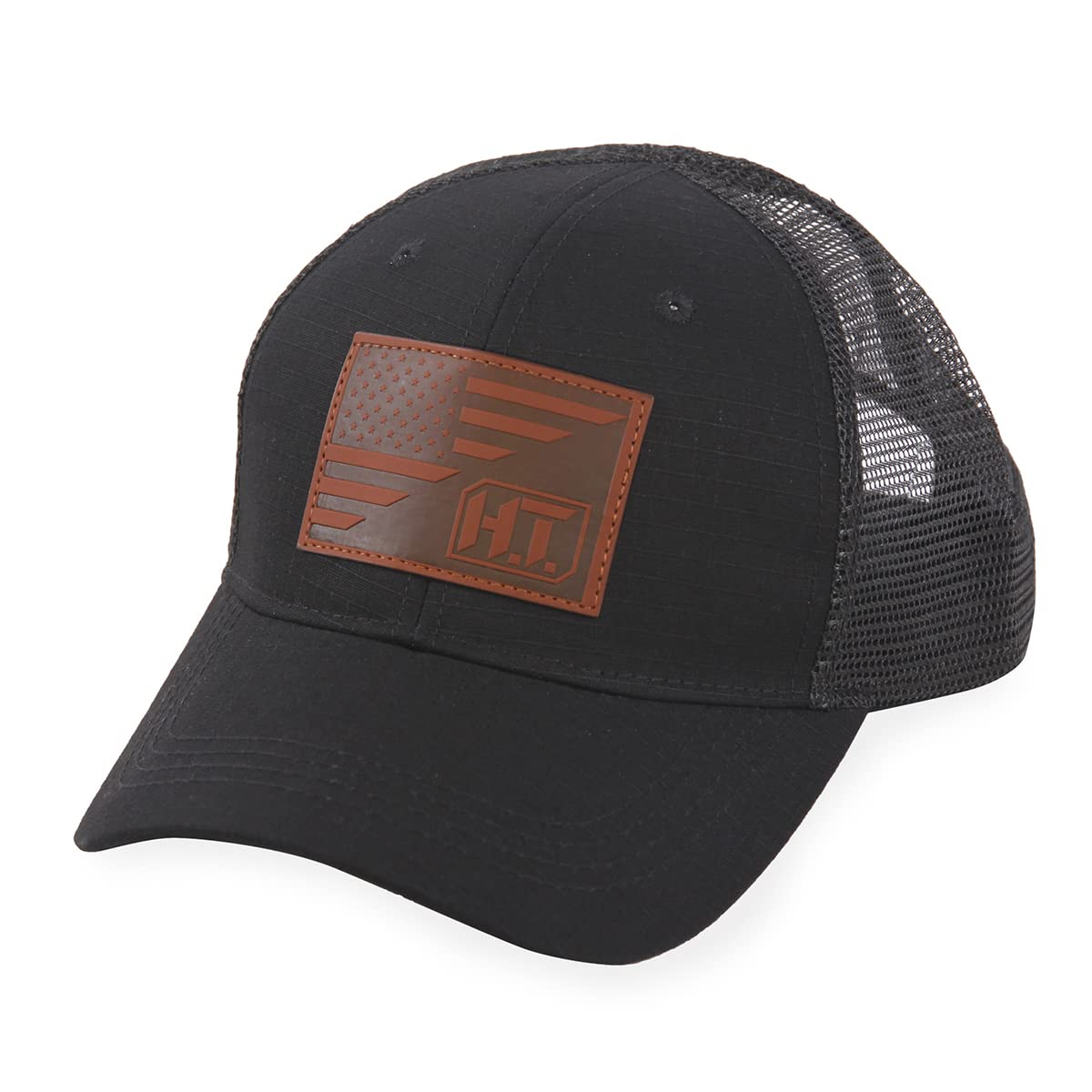 HIGHLAND TACTICAL Men's Hat, Black, L-XL