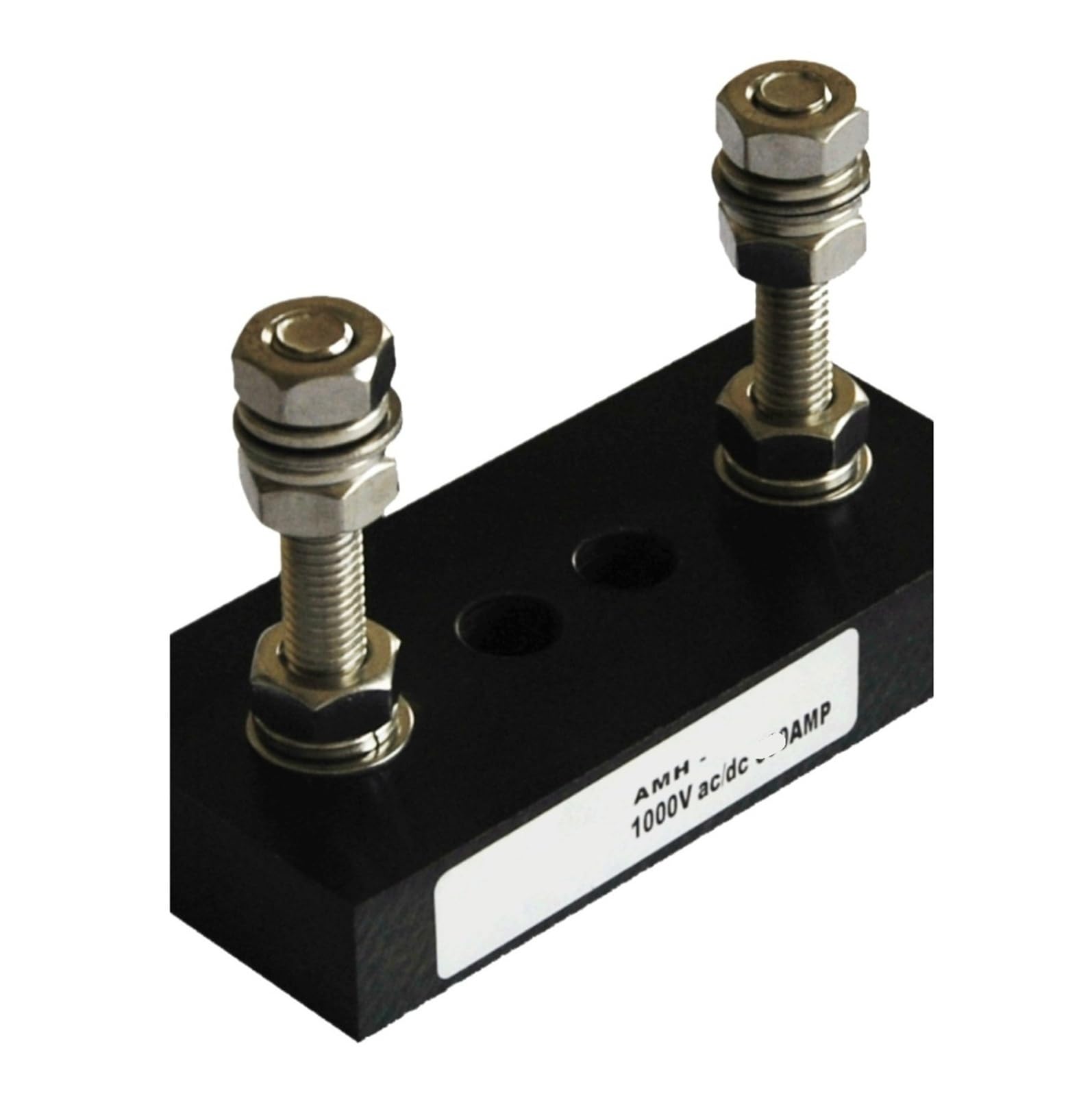 Porte-fusible AMP 60A 1000V CC pour protection de circuit solaire et industriel