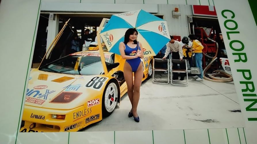 Amazon.co.jp: レースクイーン 写真 2Lサイズ 1枚 rainx