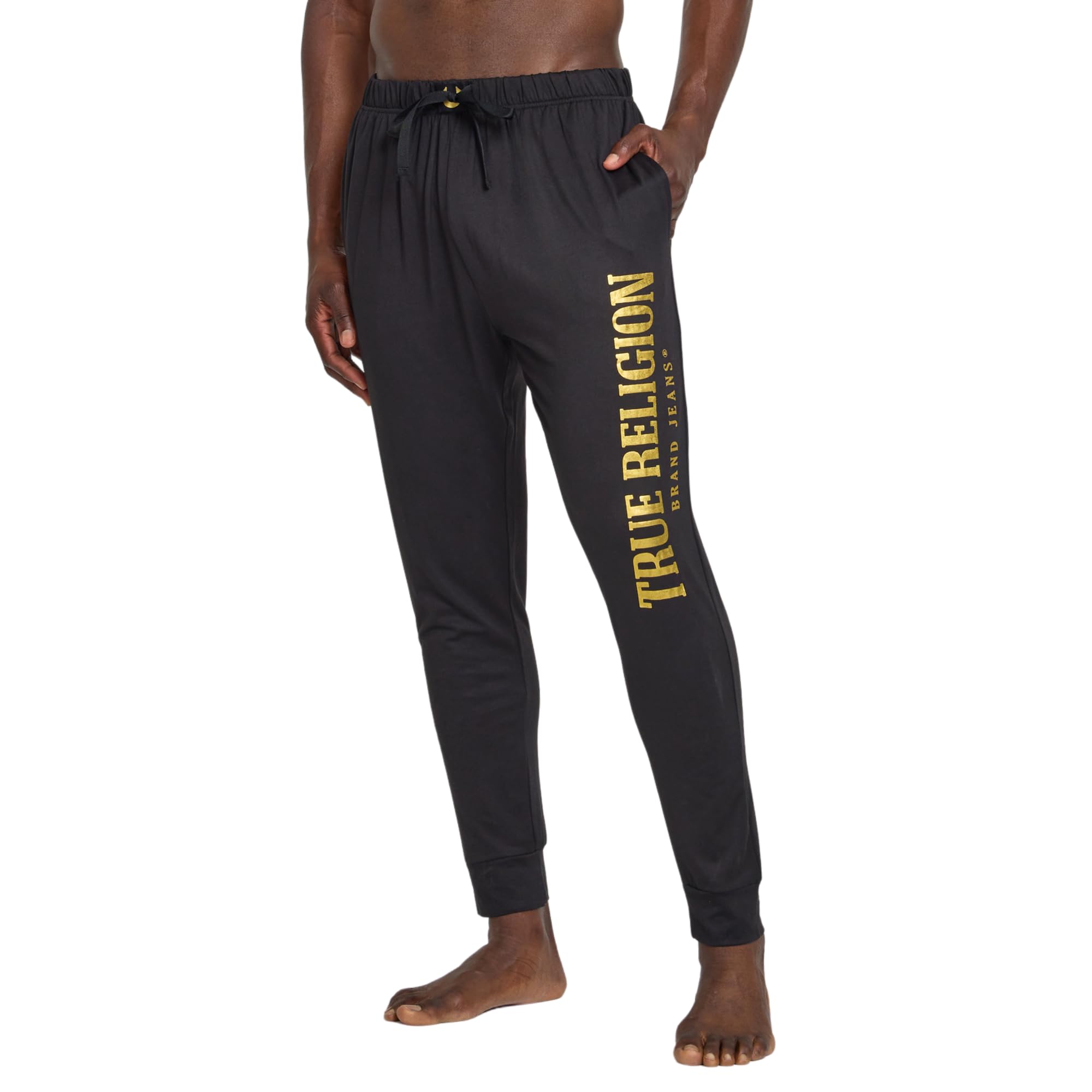 true religion Mens Jogger Pajama Pants, Lightweight Lounge Casual Sleep Pants for Men-picture-14