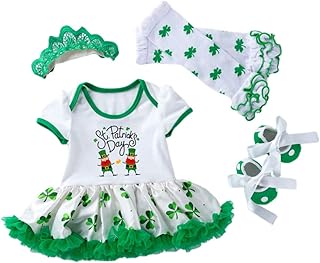 1 Conjunto Kit De Roupas De Bebê Conjunto De Roupas De Bebê Dia De Patrick Roupas De Bebê Vestido De Bebê Terno De Bebê Dia De Patrick Roupa De Dia De Patrick Para Roupas De Bebê