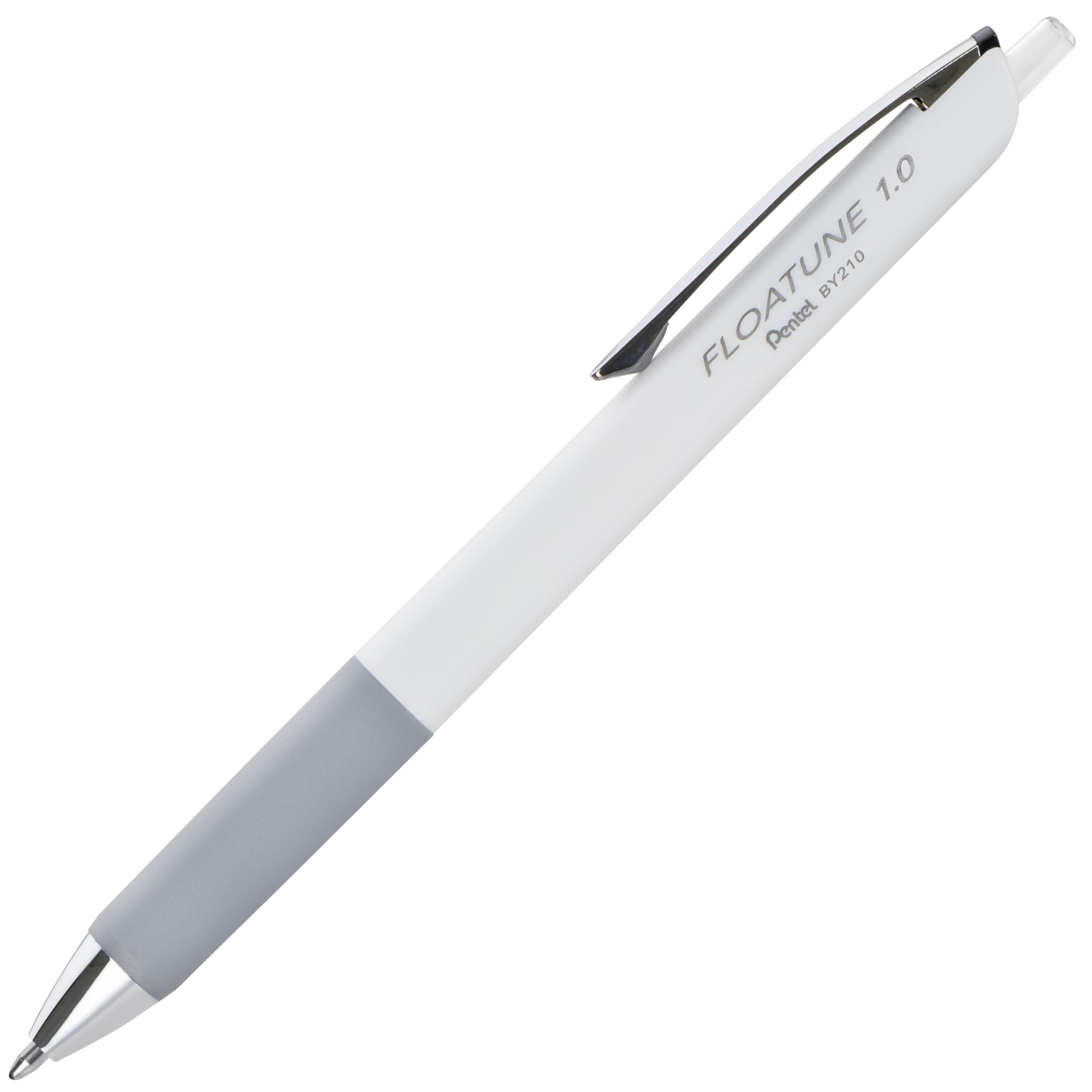 Pentel Floatune Retractable Rollerball 1 0mm Bold Point Black Ink 5-pk BY210PF5A — view 2