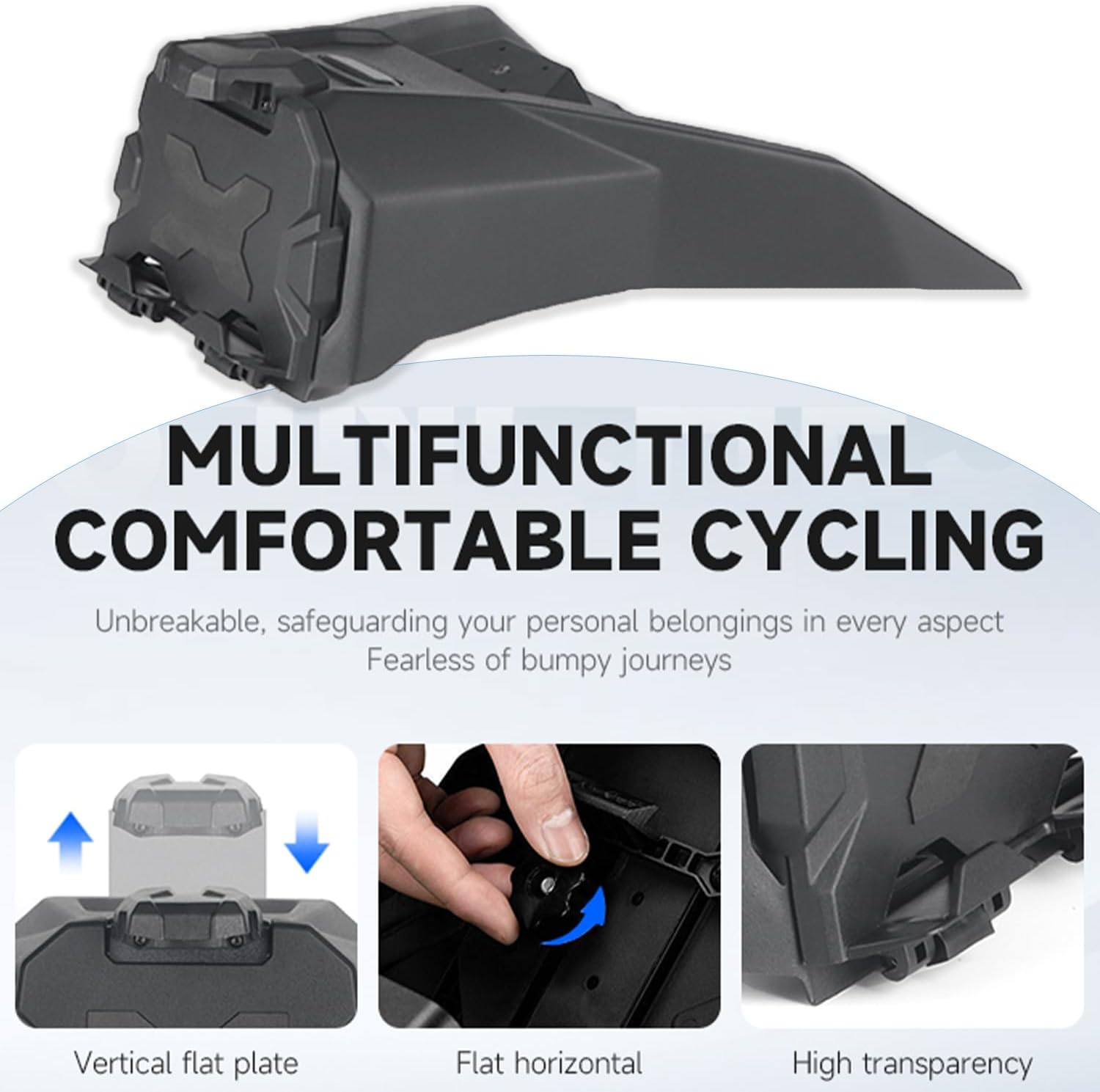 Electronic Device Holder with Storage Box GPS Tablet Phone Navigation Mounts Compatible with Can Am Maverick Trail Sport MAX Commander