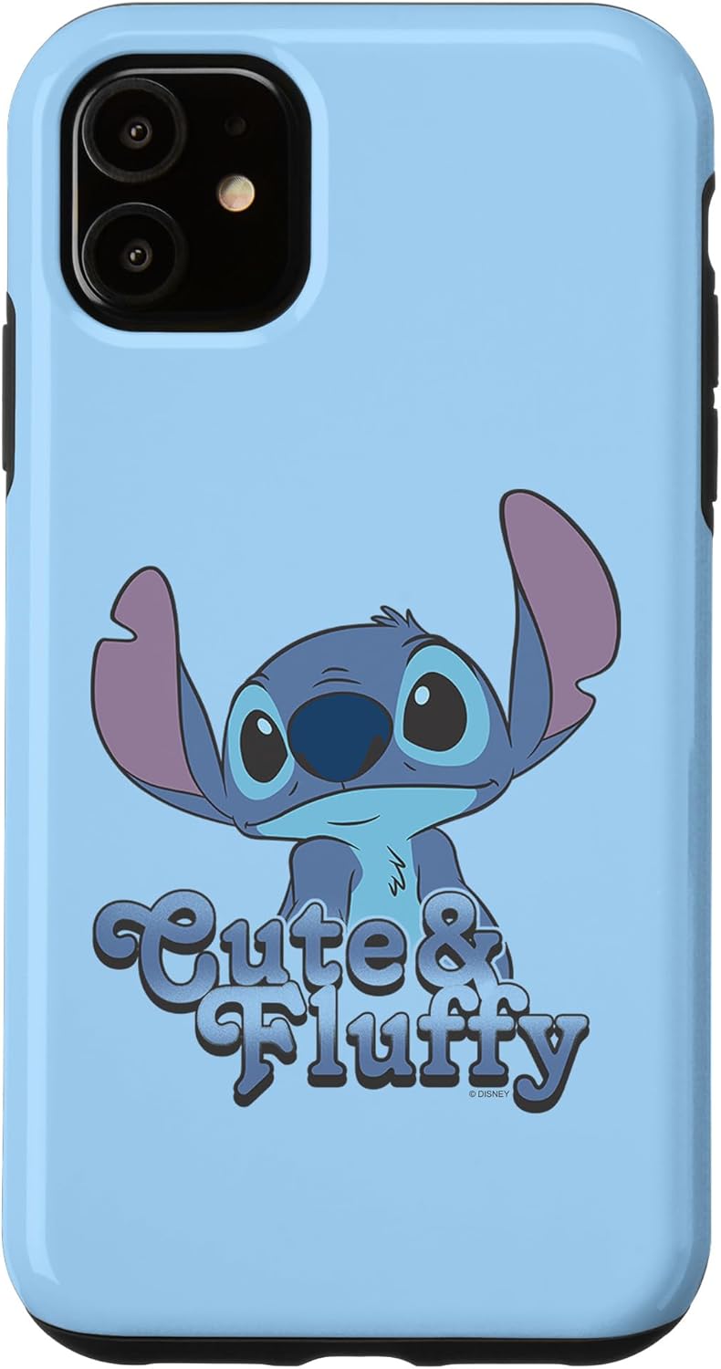 Disney Lilo & Stitch Cute & Fluffy Stitch Case for iPhone 17 Pro Max