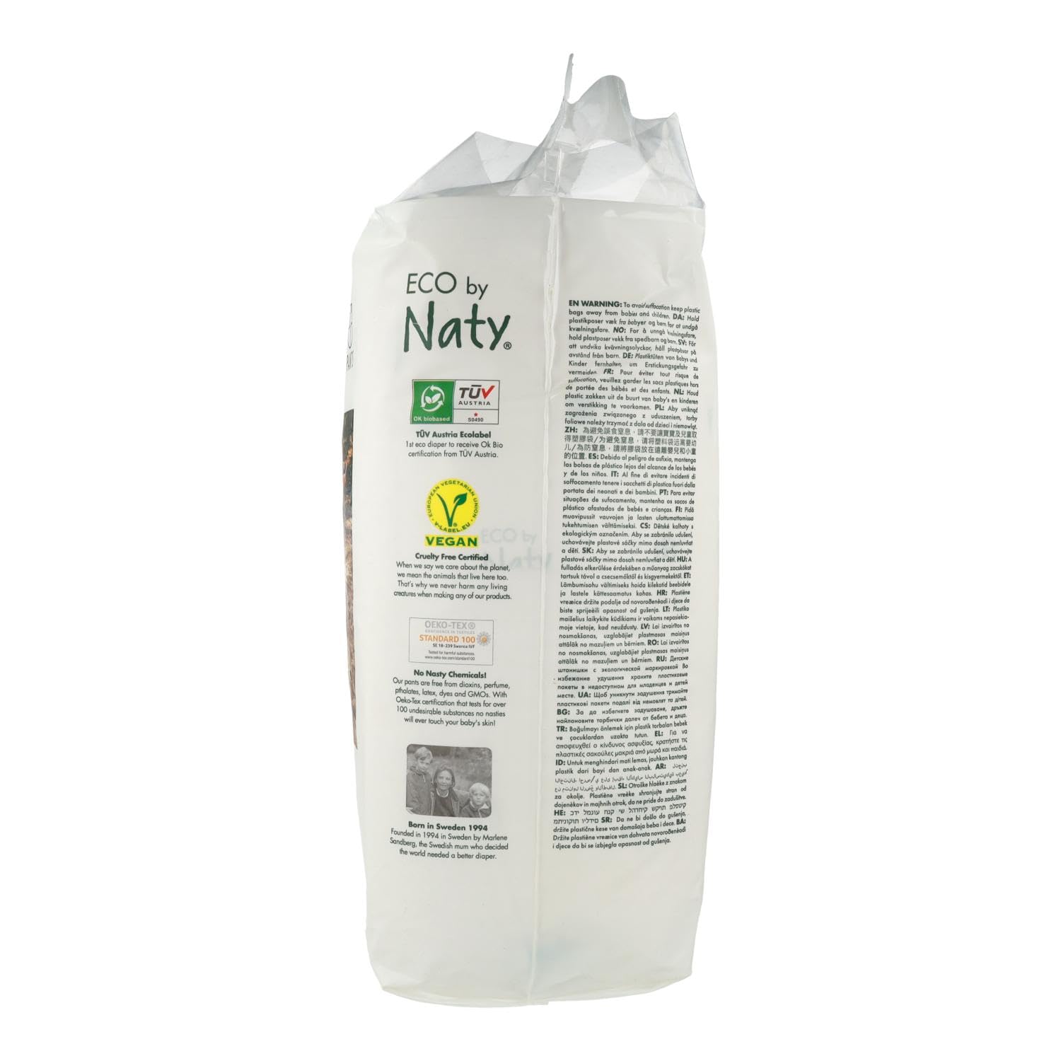 Nature Baby Windelhöschen für Kinder, Größe 5, 11,8 - 18,1 kg, 5 Stück