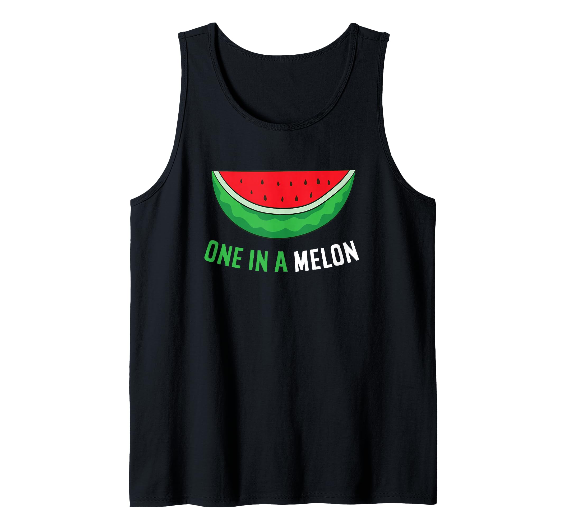 Summer Watermelon Cool Melon One In A Melon Tank Top