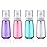 Cosywell Fine Mist Spray Bottle 3.4oz/ 100ml Empty Cosmetic Refillable Travel Containers Plastic Hair Spray Bottle Sprayer for Perfume Skincare Makeup Lotion (4color)
