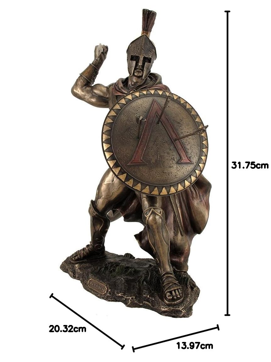 ブロンズ像 Amazon.co.jp: レオニダス王 スパルタの戦士 ブロンズ仕上げの像