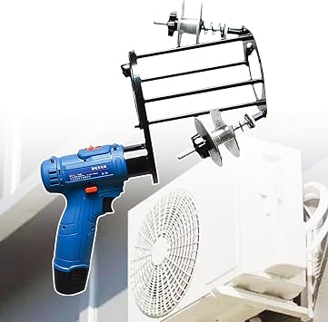 12V Copper Pipe Taping Machine, Electric Air Condition Pipe Hand Tools, Air Conditioning Tape Winding Machine, For 2.75Dia Tube Wrapping