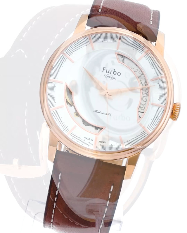 【未使用品】Furbo Design 腕時計 NF01W-PGBR メンズ Furbo design Design フルボデザイン New Normal ニューノーマル