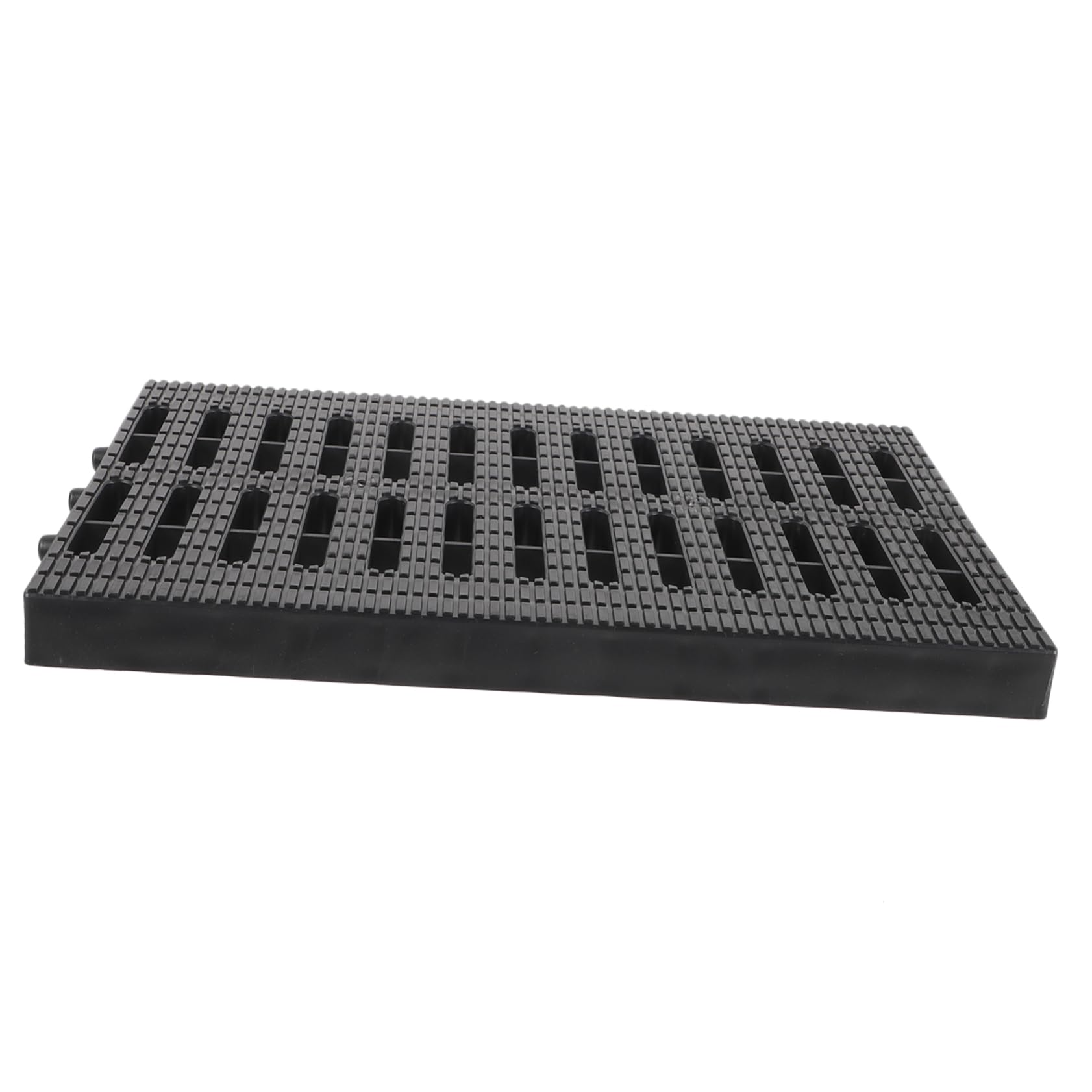 DOITOOL Rejilla De Drenaje De Plástico para Jardín Y Cocina Cubierta De Alcantarilla con Alta Capacidad De Carga Y Fácil Limpieza Ideal para Garajes Patios Y Áreas Exteriores 7.87X7.87X0.87