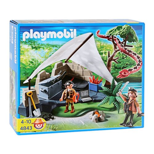 Playmobil® 4843 - cacciatore del tesoro - Camp con...