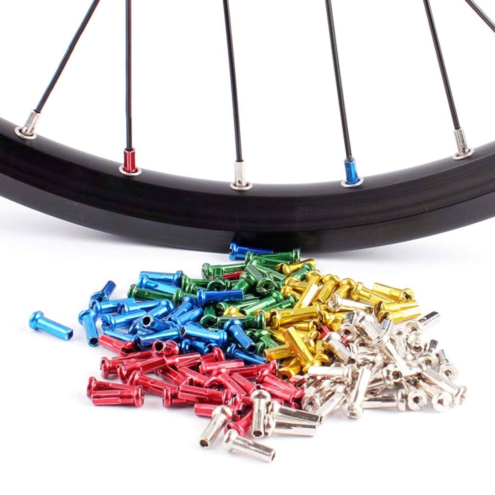 AN AUTHORIZED 前後HUB ピンク＋＃14ロングアルミニップル72ケ