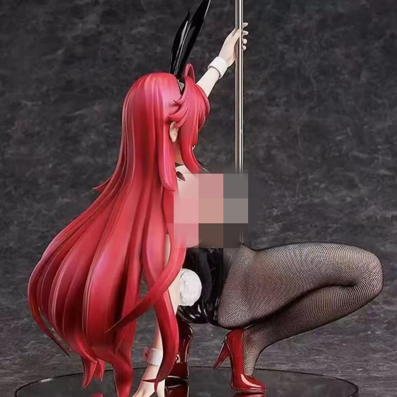 REOZIGN Figur Rias Gremory, Stehender Roter Absatz, Rias Gremory PVC-Figur 36 cm/14,1 Zoll, Cosplay-Modell, Handwerk für Anime-Fans, Geschenk