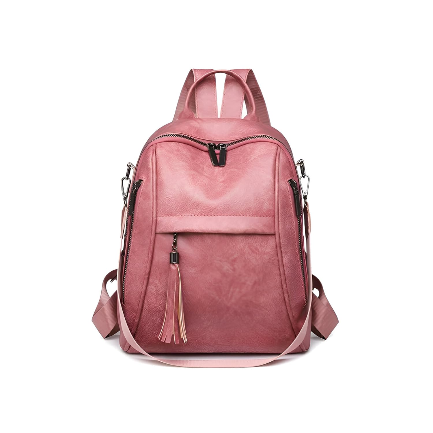 syga Multi-Pocket Women's Backpack | Travel & Casual Backpack with Tassel Charm-picture-31