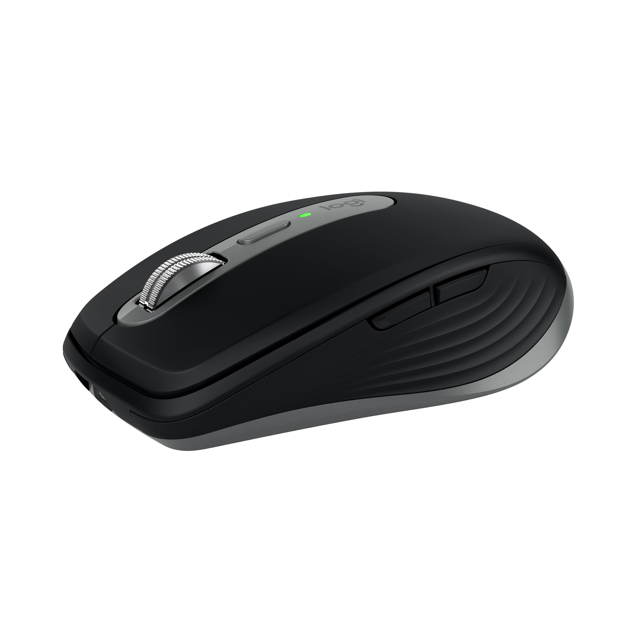 Logitech MX Anywhere 3S for Mac, Compact Wireless Bluetooth Mouse, 8K DPI Any-Surface Tracking, Quiet Clicks, USB C, Wireless Mouse for MacBook Pro, Macbook Air, iMac, iPad - Space Grey