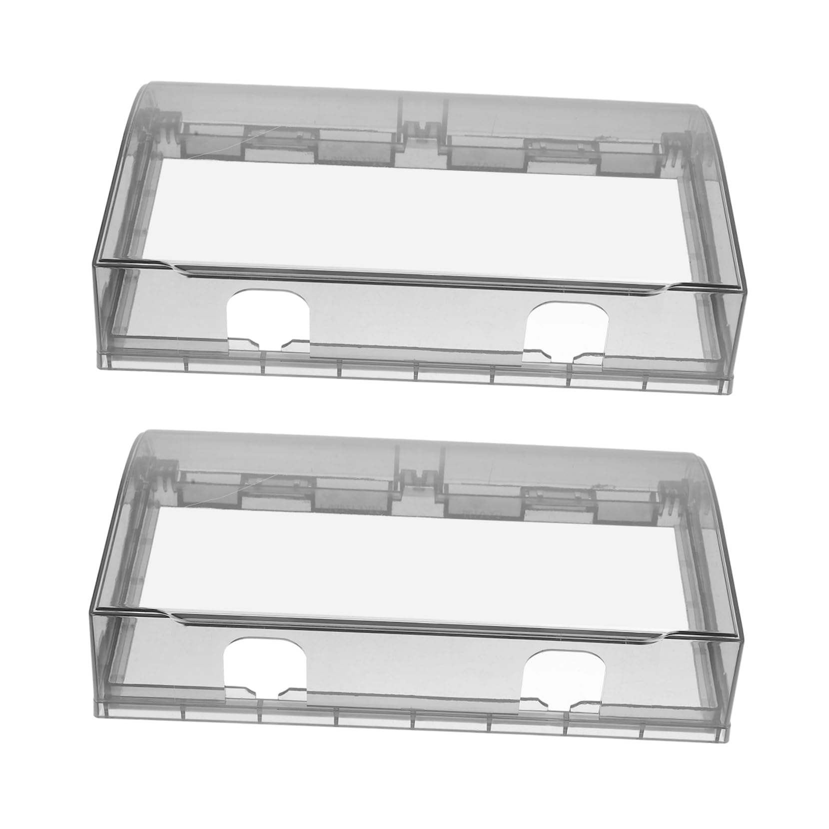 Housoutil 2PCS Outdoor Waterproof Outlet Plug Cover Wall Switch Cover Plug Protector Supply Waterproof Socket Outlet Cover for Bathroom