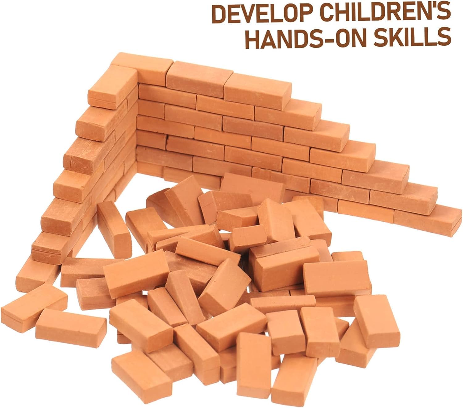 Amazon.co.jp: 200個 モデル レンガ おもちゃ ミニチュア 家