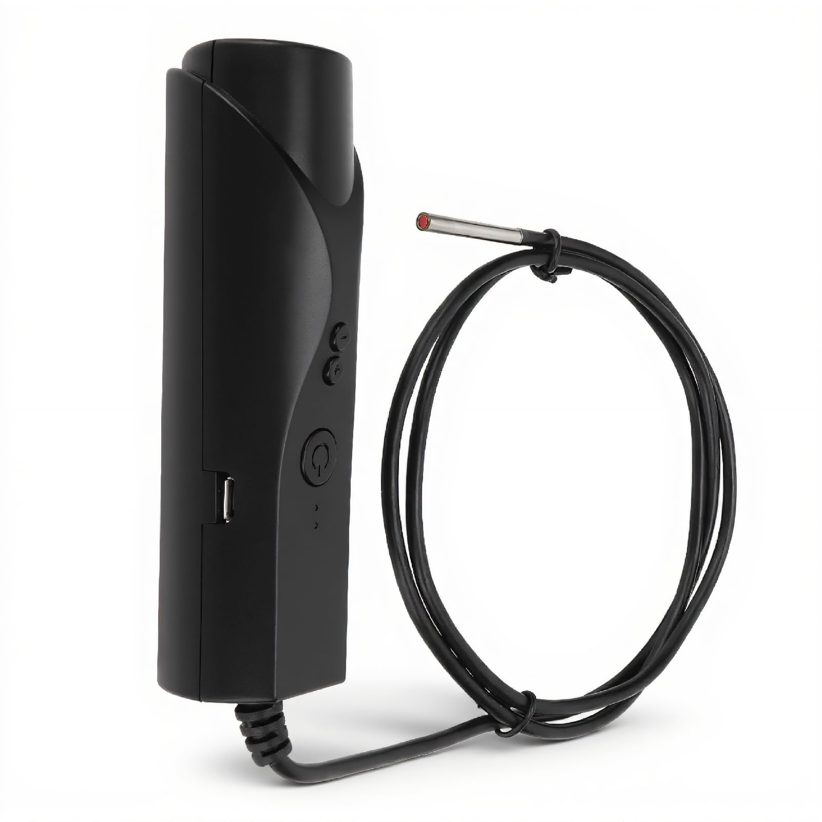 Endoscopio per Motore Automatico WiFi da 3,9 Mm, Telecamera per Endoscopio, Telecamera per Ispezione Boroscopio Wireless 1080P per Android per IOS (1 m)