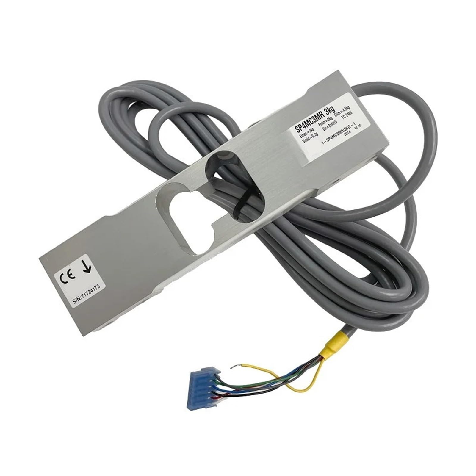 BFSYDLUJ 1PCS Sensor SP4MC3MR-3kg/5kg/10kg/15kg/20kg/30kg/50kg/75kg/100kg/150kg/200kg(SP4MC3MR-3kg)