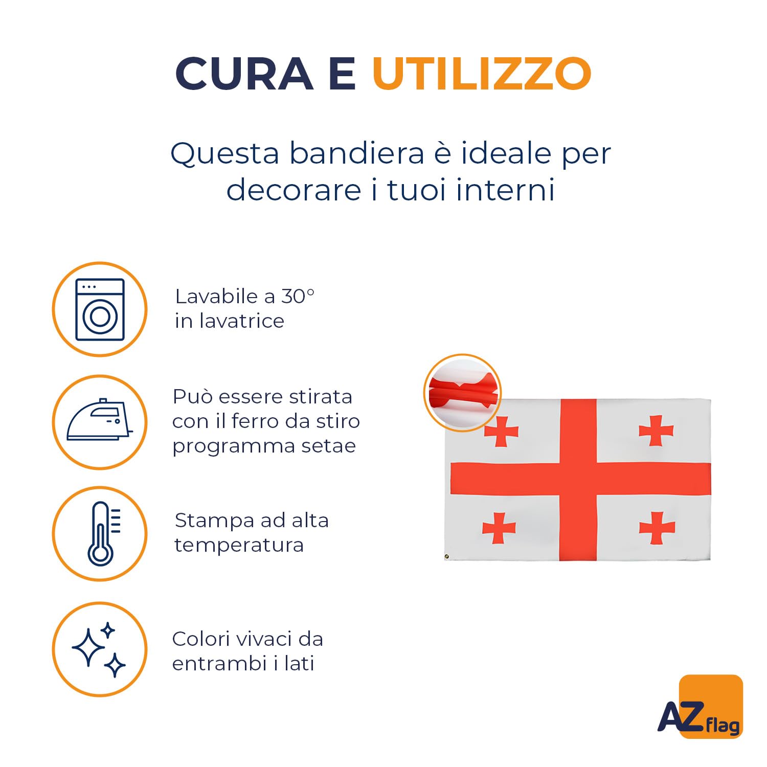 Bandiera Azzurra 90x60cm Di AZ FLAG: Perfetta Per Interni, Colore Blu Cielo Intenso