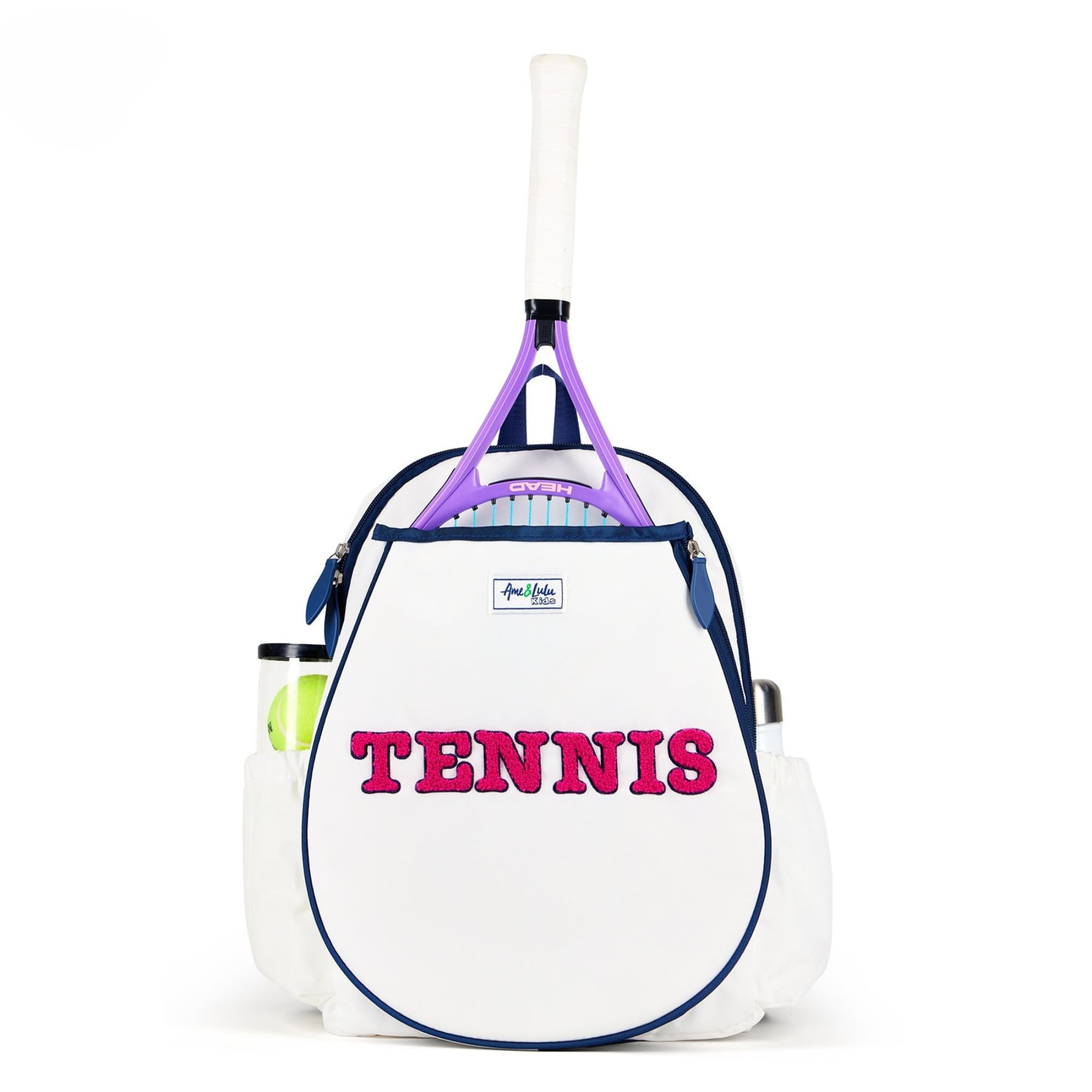 Ame & Lulu Kids Big Love Tennis Backpack (Tennis Varsity Patches)