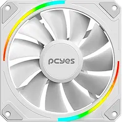 COOLER FAN PARA GABINETE SANGUE FRIO 3 ARGB WHITE GHOST 120MM PCYES - ARGBSF3WGBR