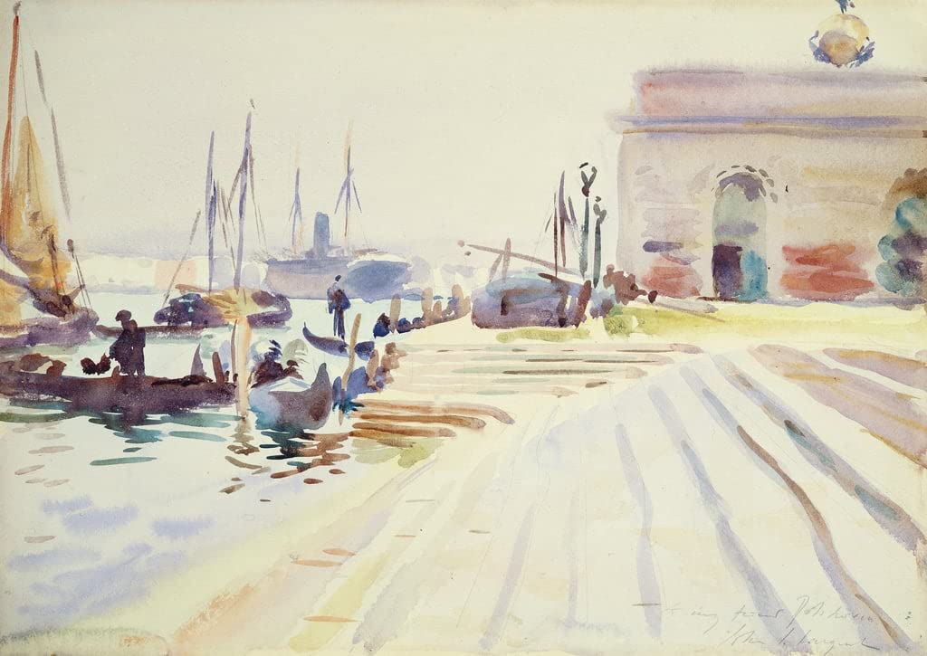 Graffiti art mural artiste célèbre John Singer Sargent impression moderne poster