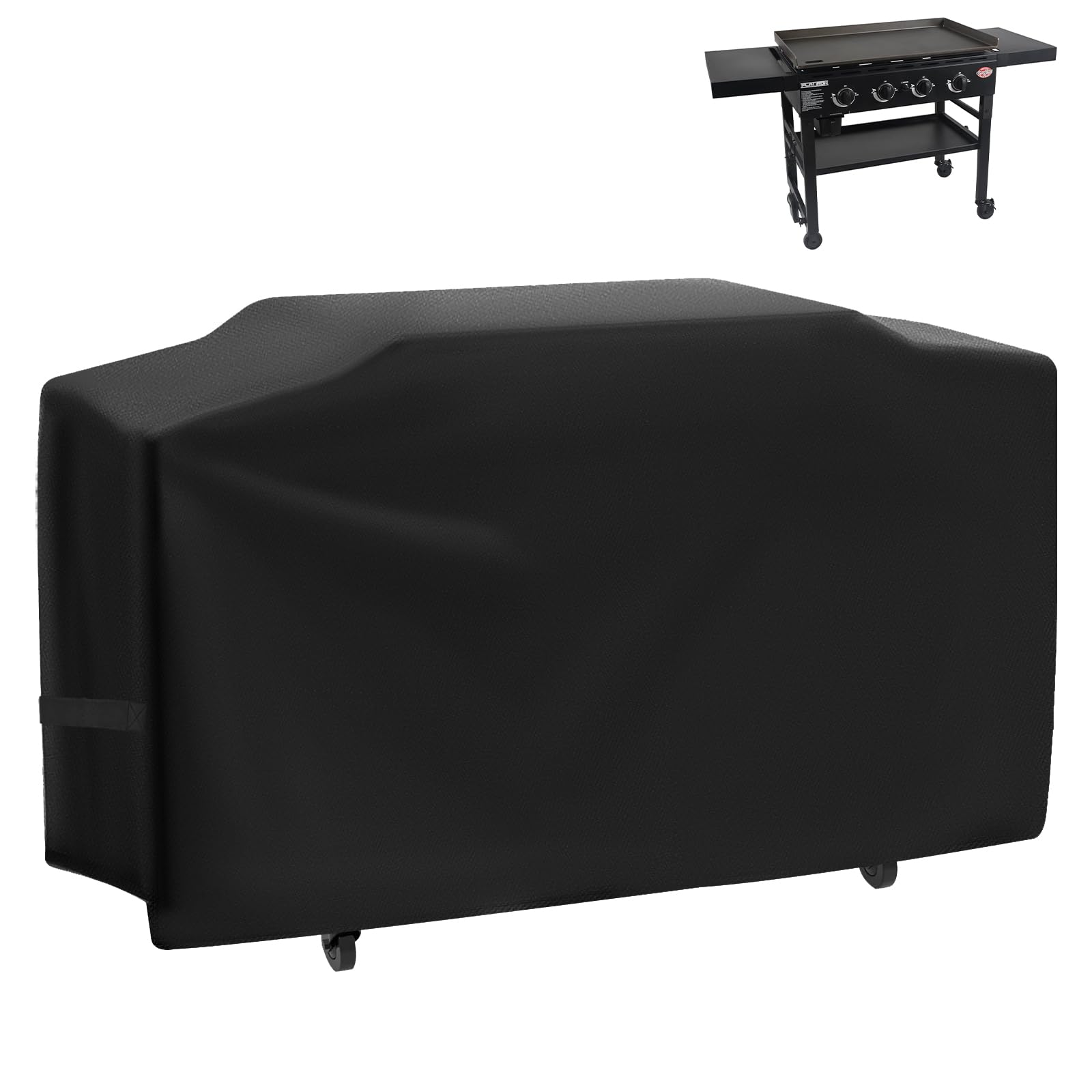 Grill Cover for Char-Griller Flat Iron 4-Burner Gas Griddle