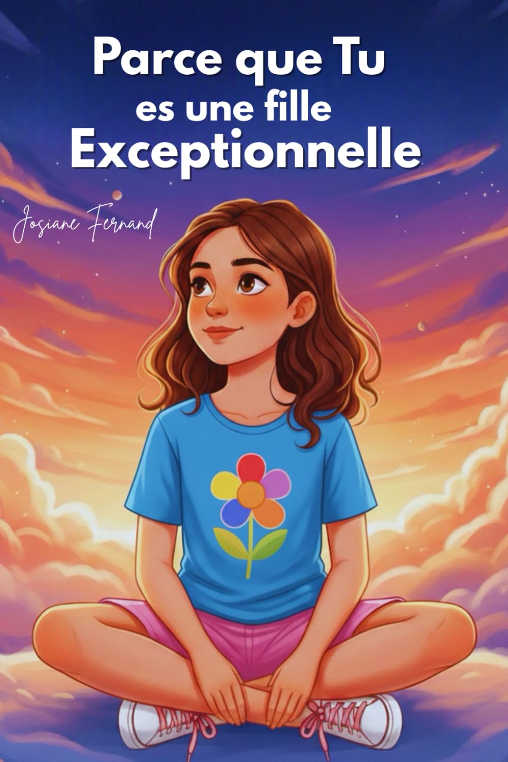 Par ce que Tu es une fille Exceptionnelle : Des Histoires inspirantes sur la confiance en soi, la force intérieure: le courage, la créativité, l’amitié /un livre d'histoire pour les enfants.