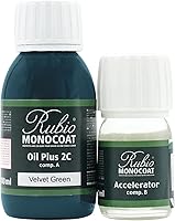 Vista 98 de Rubio Monocoat Aceite para Acabado de Madera 175 pies² - Puro Oil Plus 2C Aceite de Linaza para Madera Rápido de Secar, Ecológico para Uso