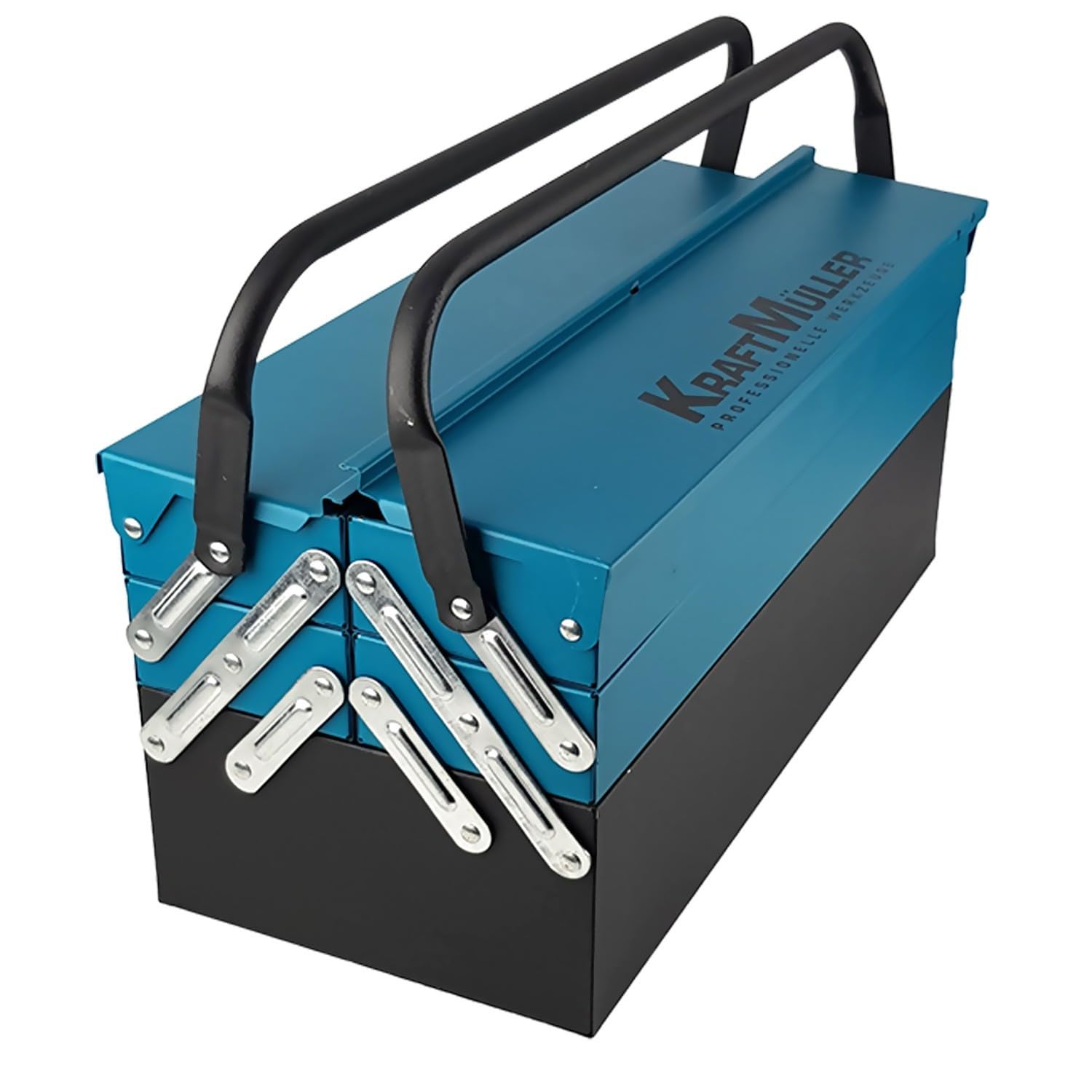 Caisse à outil Kraft Müller KM-85PCS en métal ultra résistante 85 outils Chrome Vanadium, Tournevis, Pince