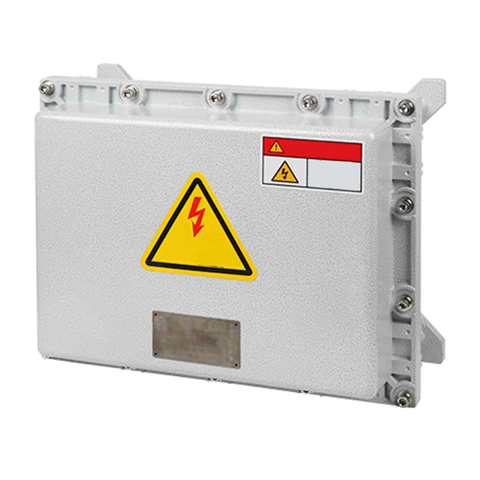 Caja Estanca Exterior Electrica, Caja Conexiones Estanca Resistente a Explosiones, Impermeable IP66, con Panel de Montaje Interno y Cubierta Abatible(30x30x15cm/12x12x6in)