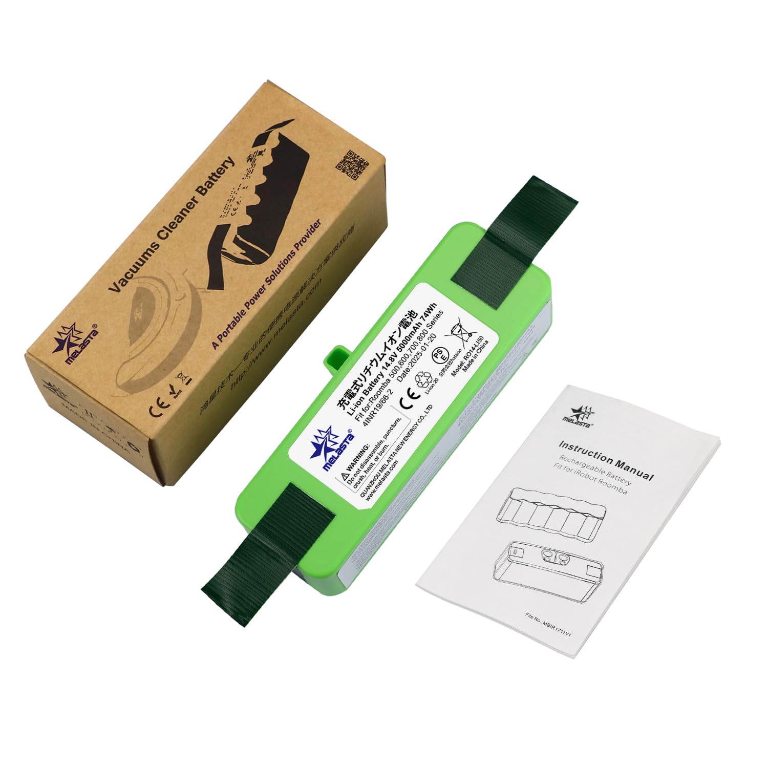 Amazon.co.jp: Melasta ルンバ用 リチウムイオンバッテリー【PSE認証