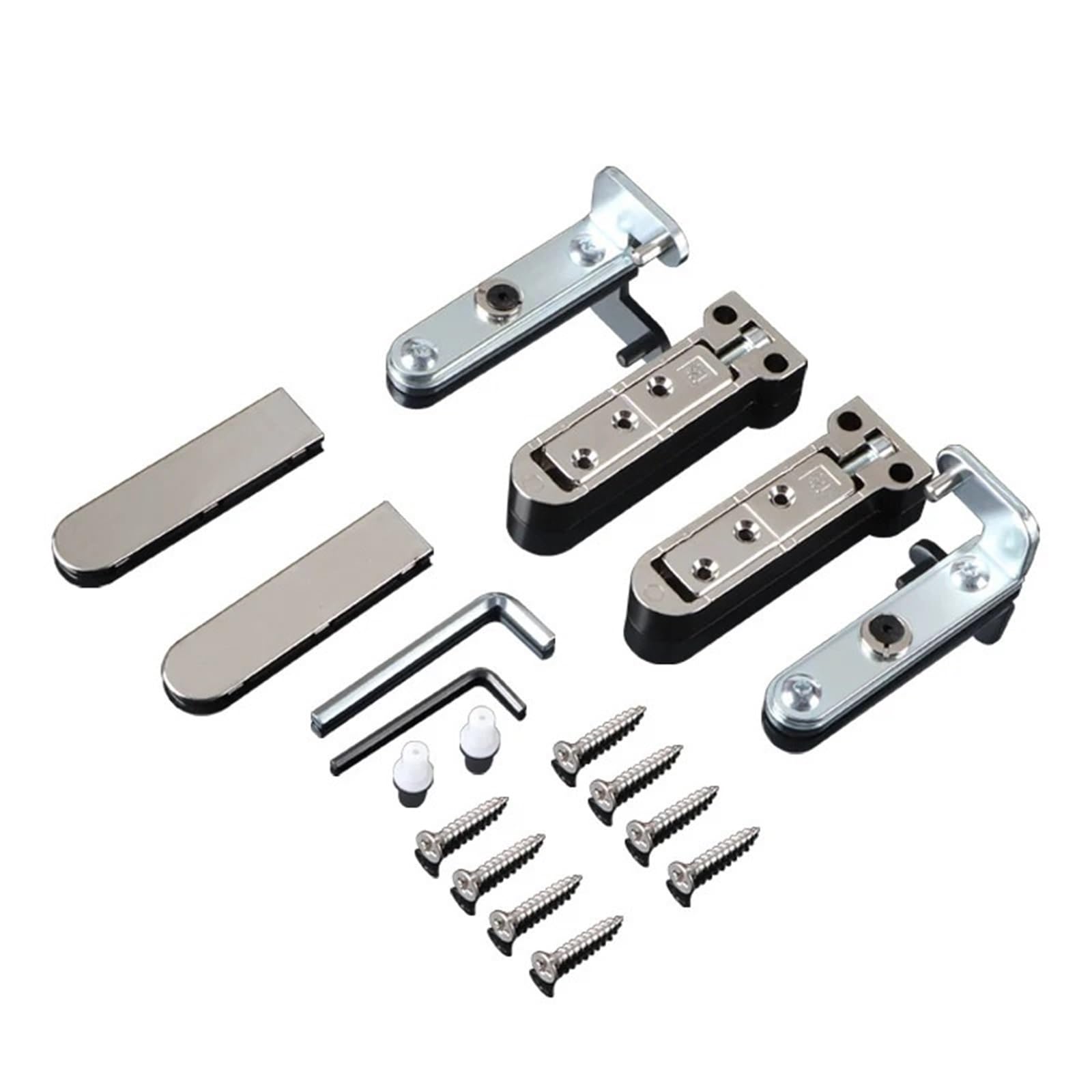 Btgyttkl Invisible Hinges Adjustable Hinges Upper Lower Axis Concealed Hinge Adjustable Fitting For Hidden Swing Wooden Secret Door Install