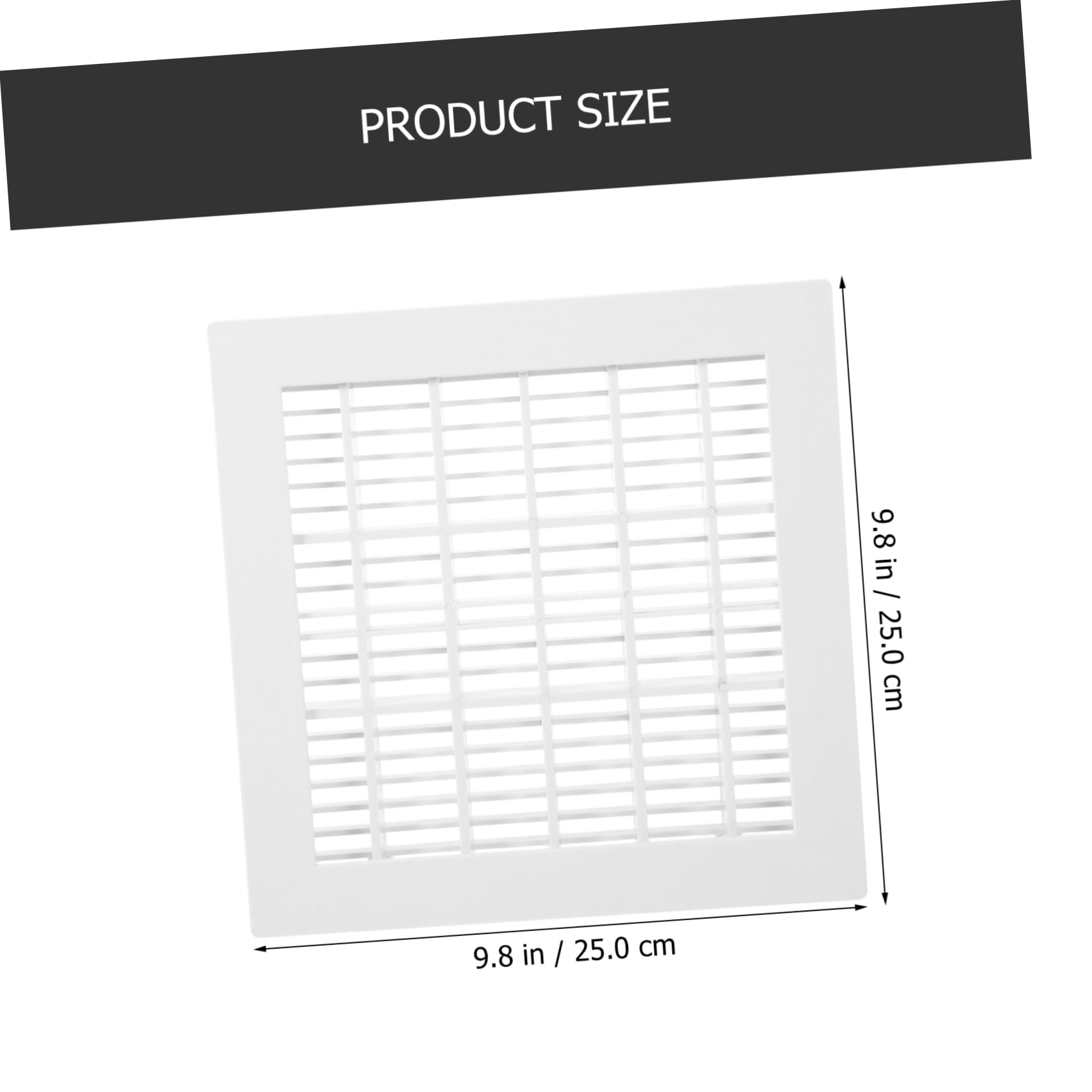 Tapa de Drenaje Cuadrada y Alta Fiabilidad para Piscina de Plástico Blanco Circulación Óptima para Accesorios de Piscinas Desmontables