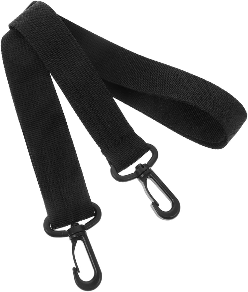 Adjustable Poster Tube Strap Replacement 25mm Wide Black Shoulder Strap with Hook for Art Poster Storage Case