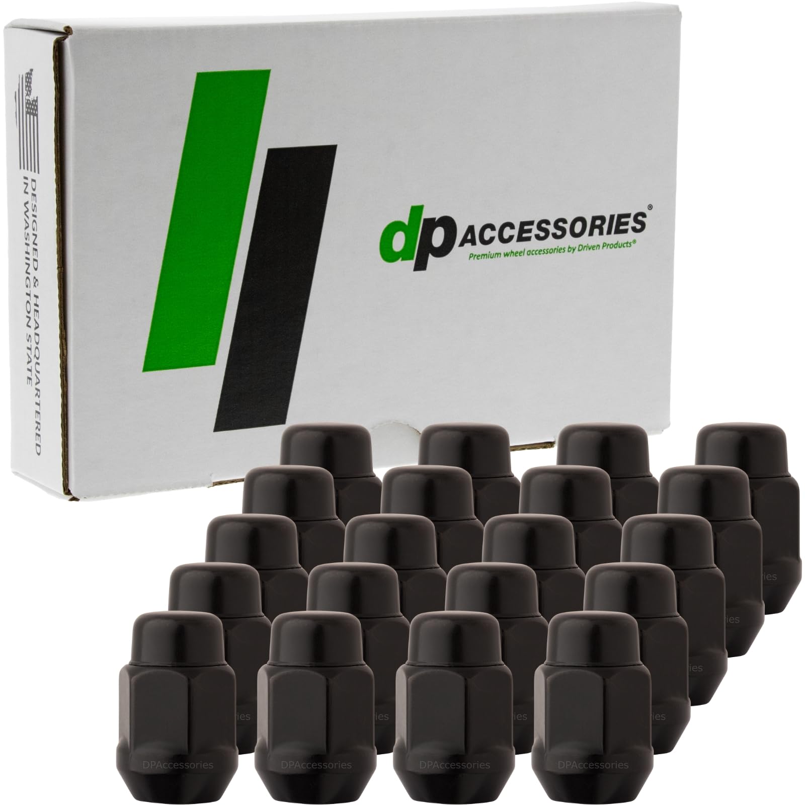 Tuercas de llanta dpaccessories lcb3 C6h-2 para la rueda de coches y turismos 6
