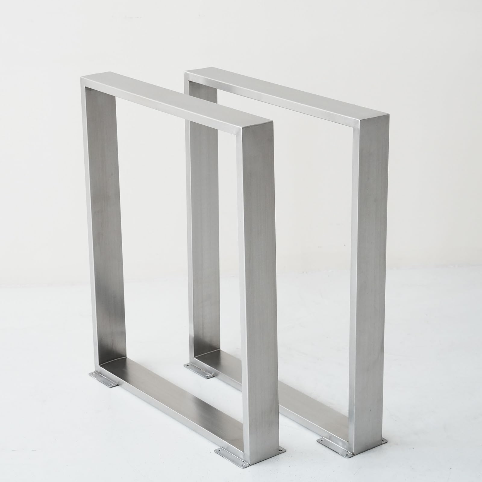 Piedini di Supporto in Metallo Grandi – Gambe per Tavolo in Acciaio Larghezza 50/60/70cm – Gambe di Ricambio per Tavolo da Pranzo/Scrivania/Tavoli da Bar(50x72cm(20x28in))