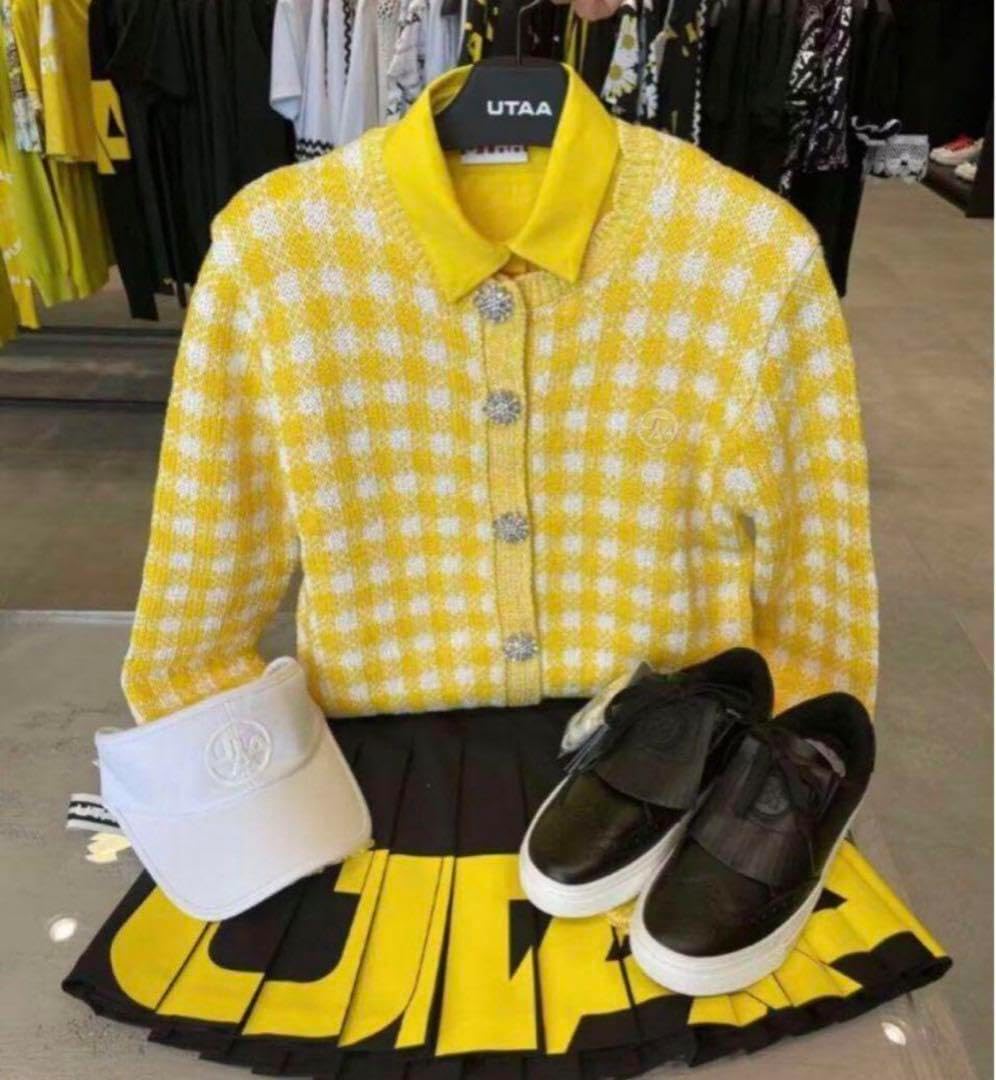 UTAA レディース ゴルフウェア トップス カーディガン秋冬春 UTAA