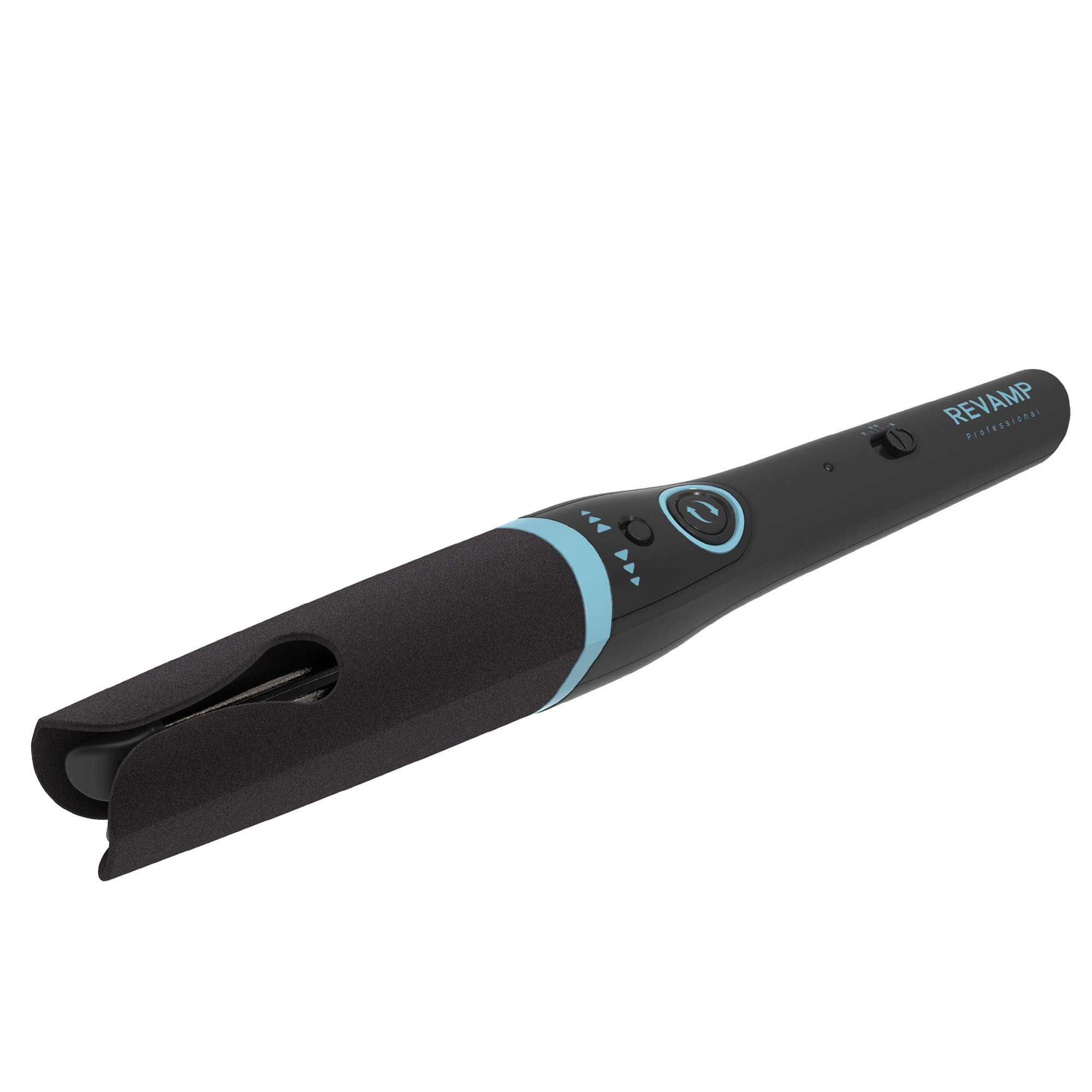 Revamp PROGLOSS™ Auto Wave And Curl | Fer A Boucler Rotatif Automatique Avec Témoin Sonore Pour Boucler Ou Onduler Les Cheveux. Plaques En Céramique Infusées D’huiles Douces