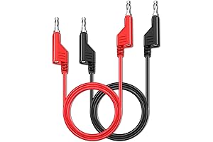 Goupchn Stackable Banana Plug Test Leads for Multimeter