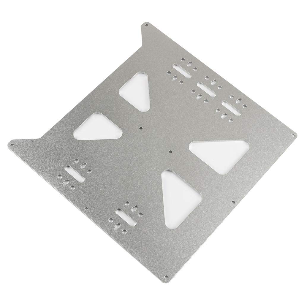 Be82aene V2 Hot Bed Support Plate Y-Axis Heated Bed Aluminum Oxidation Base Plate for 3D Printer Accessories