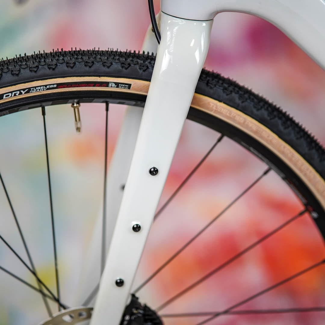 unleazhed Gravelbike Rahmenschutzfolie GLÄNZEND | Rahmenschutzfolie für Gravel Bikes Made in Germany| Komplett Rahmenschutz-Set