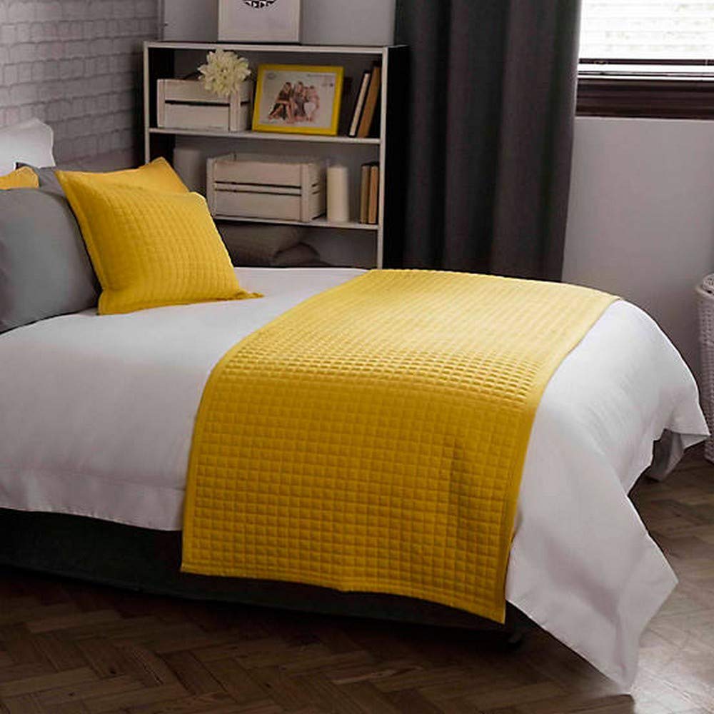 Belledorm   Crompton Bed Runner Saffron 70 X 220Cm, BrandAlley